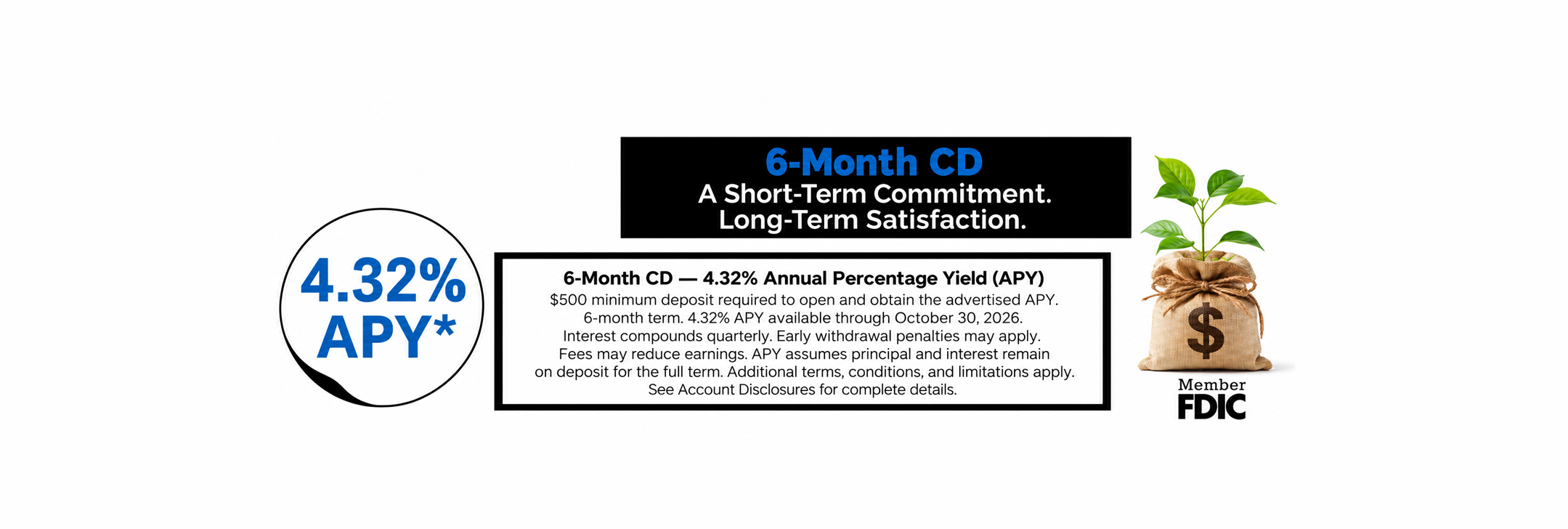 6-Month CD Promo