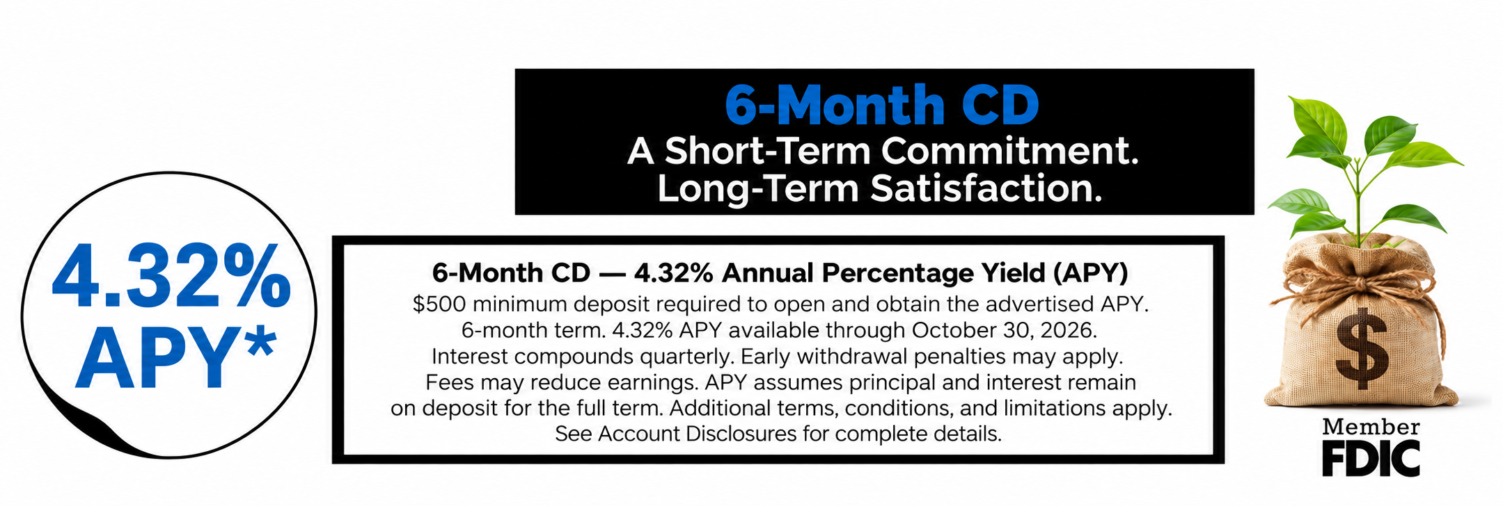 6-Month CD Promo