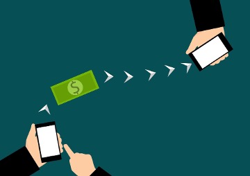Transferring money in online banking