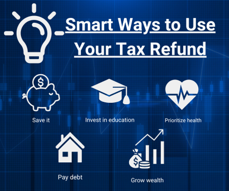 Smart ways to use your tax refund